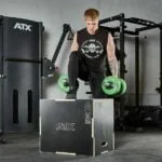 ATX Plyo box csúszásmentes felülettel 50x60x70cm
