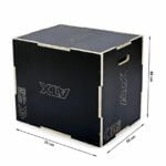ATX Plyo box csúszásmentes felülettel 50x60x70cm