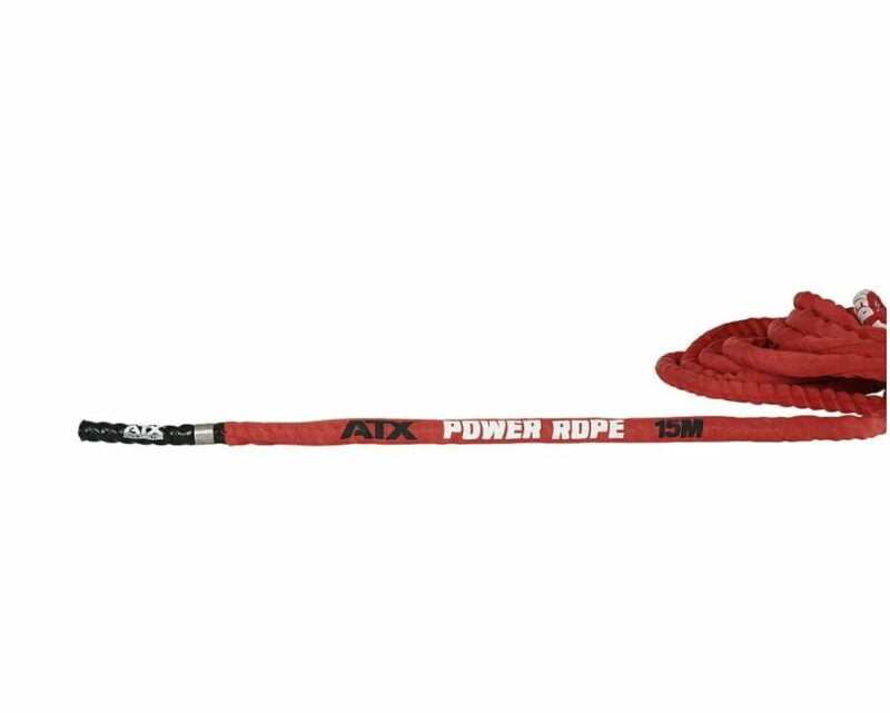 ATX Nylon-al bevont battle rope edzőkötél 15m - piros