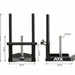 ATX Power Sled súly szán
