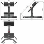 ATX Hiperextenziós 45°-os háterősítő pad