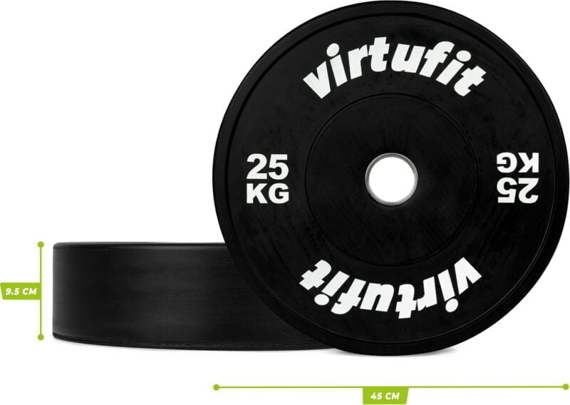 VirtuFit Bumper plate olimpiai gumis súlytárcsa 5-25kg-ig