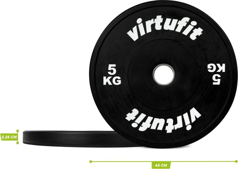 VirtuFit Bumper plate olimpiai gumis súlytárcsa 5-25kg-ig