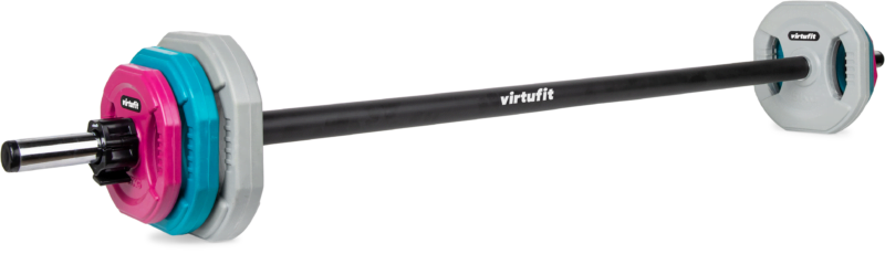 VirtuFit Gumírozott súlyzó szett 20kg