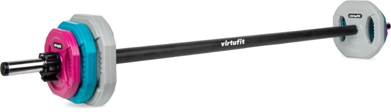 VirtuFit Gumírozott súlyzó szett 20kg