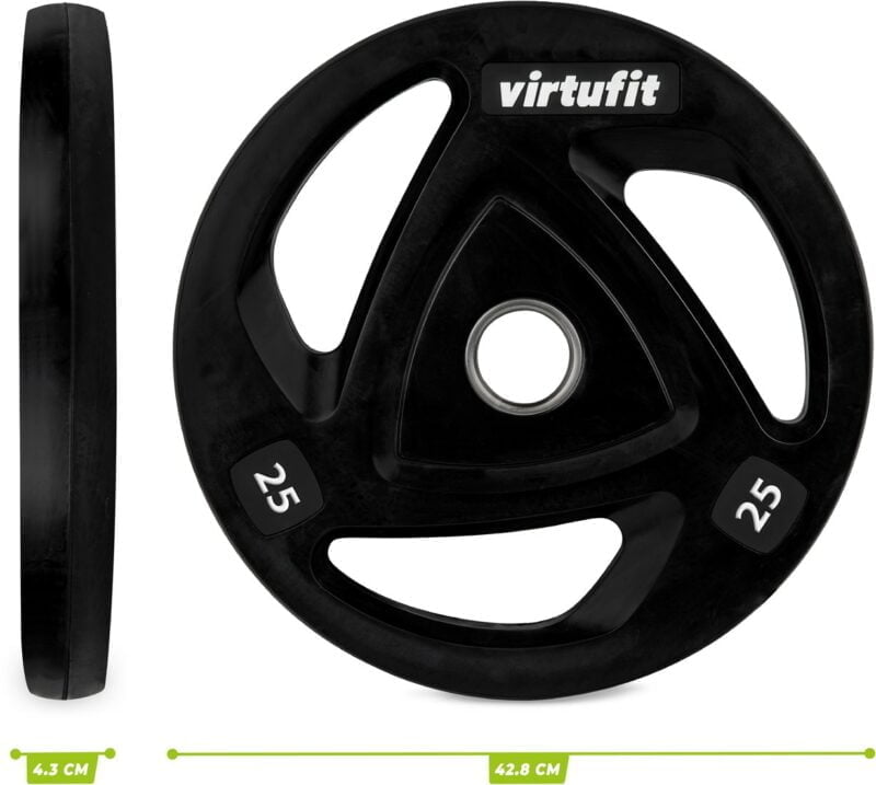 VirtuFit Olimpiai gumis súlytárcsa 1,25-25kg-ig