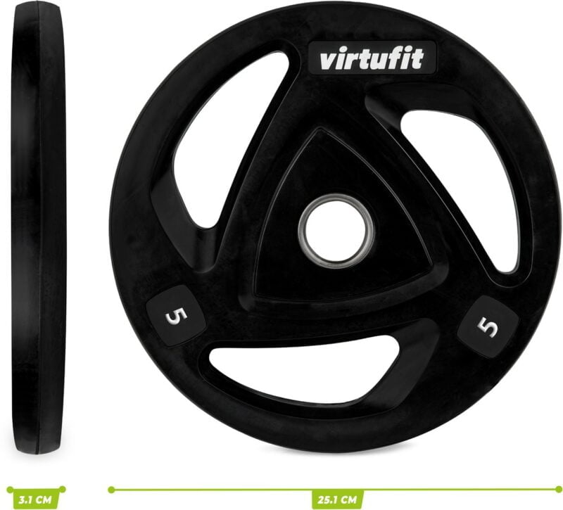 VirtuFit Olimpiai gumis súlytárcsa 1,25-25kg-ig