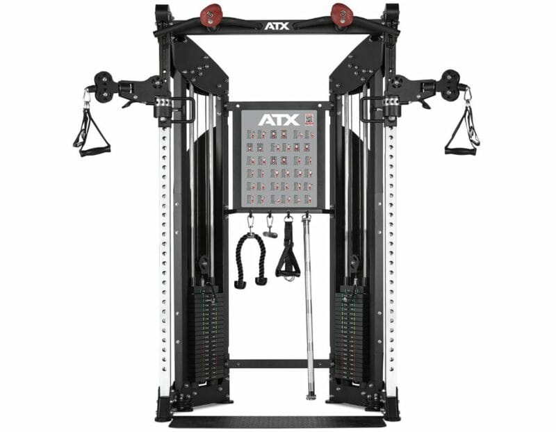 ATX Extra széles funkcionális torony 2x90kg lapsúllyal