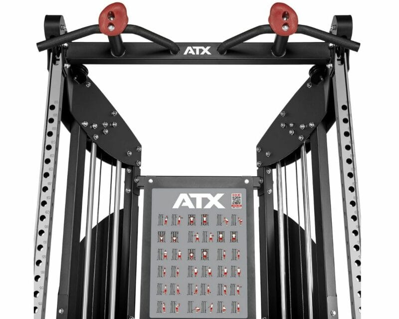 ATX Extra széles funkcionális torony 2x90kg lapsúllyal