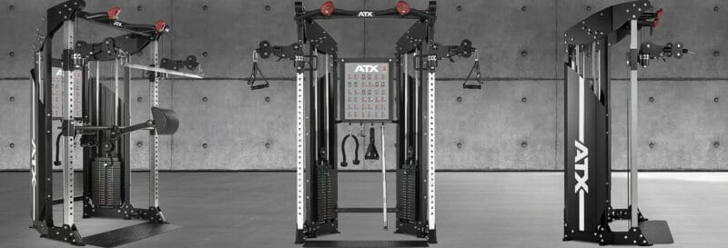 ATX Extra széles funkcionális torony 2x90kg lapsúllyal