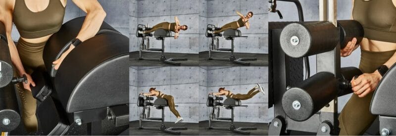 ATX Profi glute ham farizomedző és GHD pad