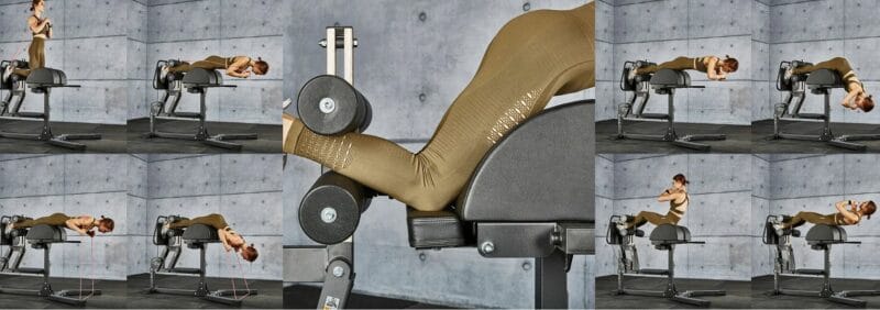 ATX Profi glute ham farizomedző és GHD pad