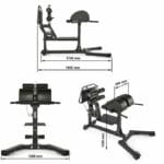 ATX Profi glute ham farizomedző és GHD pad