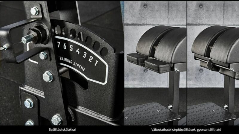 ATX Profi glute ham farizomedző és GHD pad