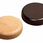 Backgamonn mini kövek 20x8mm készlet