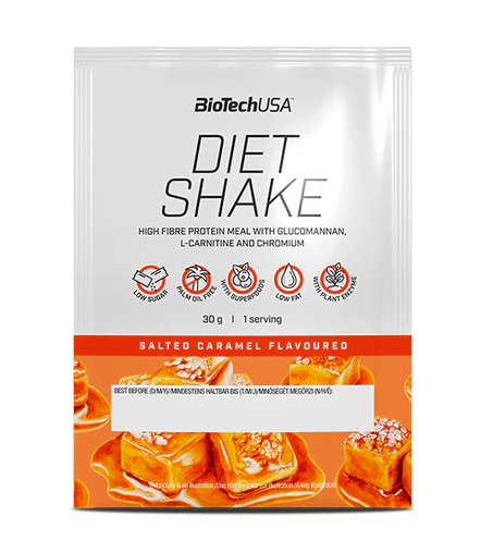 BioTech Usa Diet Shake 30 g Sós karamell