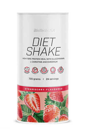 BioTech Usa Diet Shake 720 g Eper