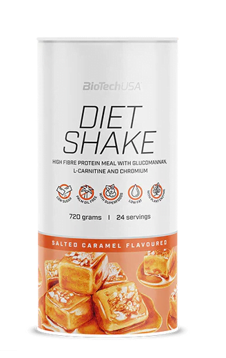 BioTech Usa Diet Shake 720 g Sós karamell
