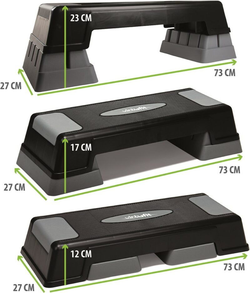 VirtuFit Állítható magasságú aerobic step pad