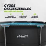 VirtuFit Fémvázas medence vízszűrővel 244x76cm