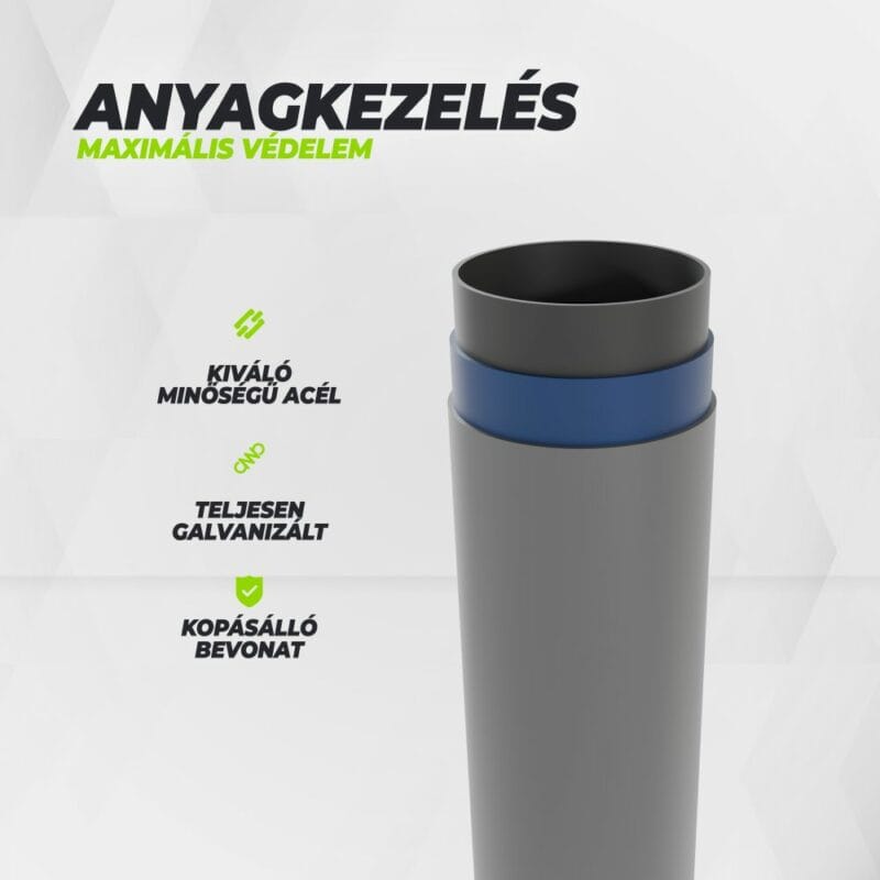 VirtuFit Fémvázas medence vízszűrővel 300x210cm