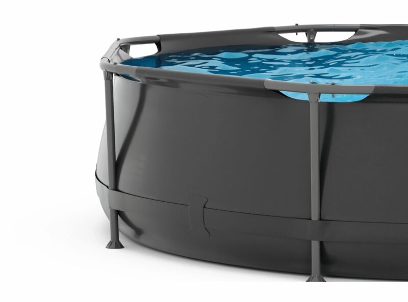 VirtuFit Fémvázas medence vízszűrővel 305x76cm