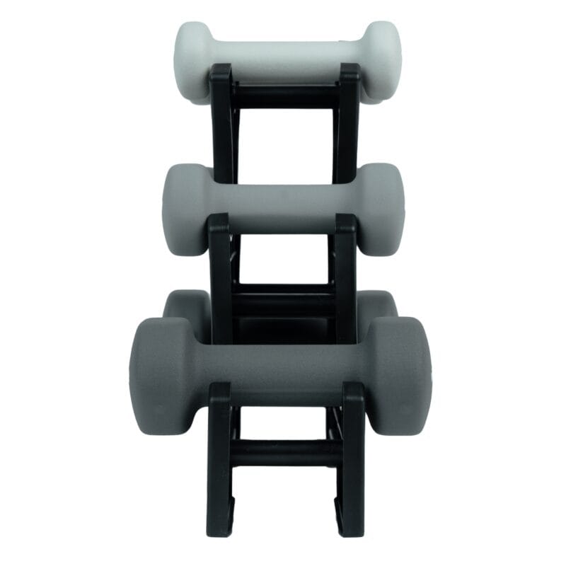 VirtuFit Neoprén súlyzószett állvánnyal