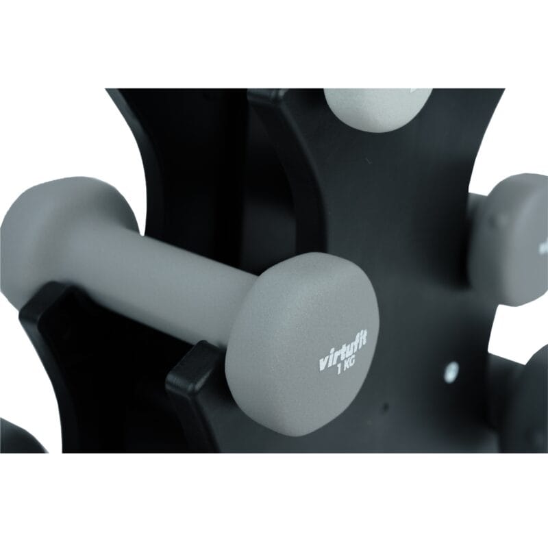 VirtuFit Neoprén súlyzószett állvánnyal