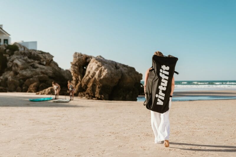 virtufit-ocean-275cm-es-homok-bezs-sup-kegeszitokkel-es-taskaval-04 VirtuFit Ocean 275cm-es homok bézs SUP kiegészítőkkel és táskával