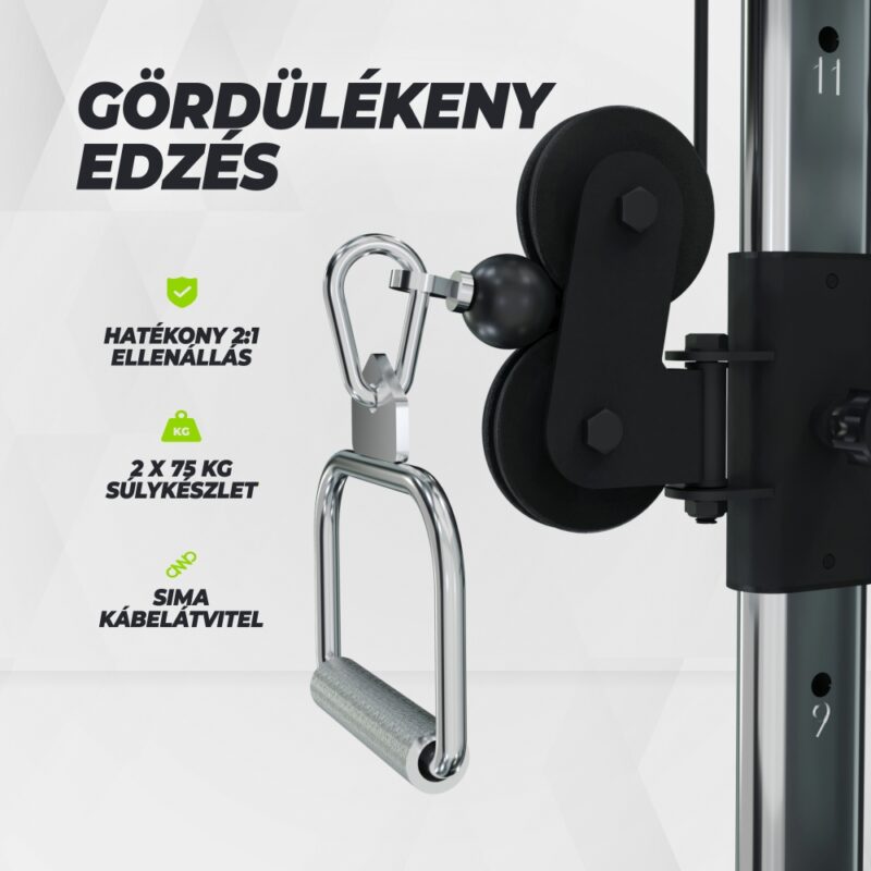VirtuFit CC100 DAP funkcionális torony 2x75kg súllyal