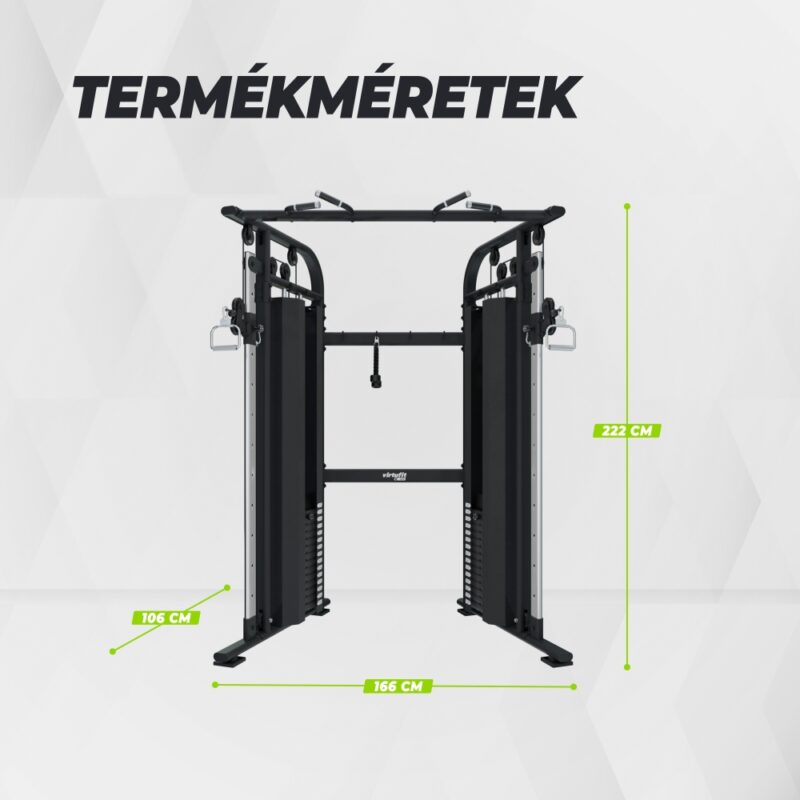 VirtuFit CC100 DAP funkcionális torony 2x75kg súllyal