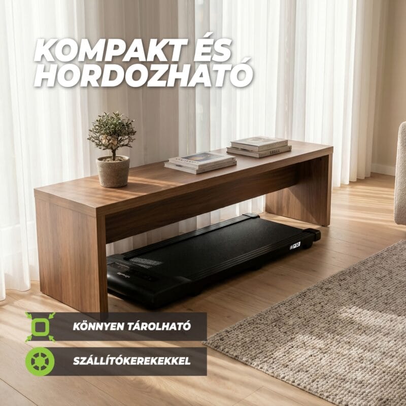 VirtuFit WP50 sétálópad és futópad távirányítóval