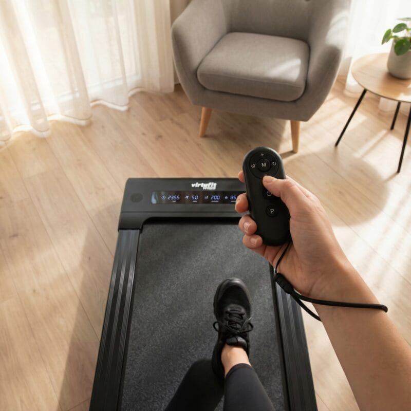 VirtuFit WP50 sétálópad és futópad távirányítóval