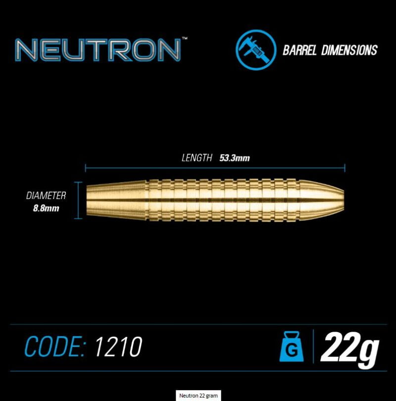 Winmau Neutron darts szett 22gr