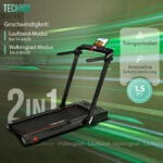 Christopeit sport 2 in 1 S futópad