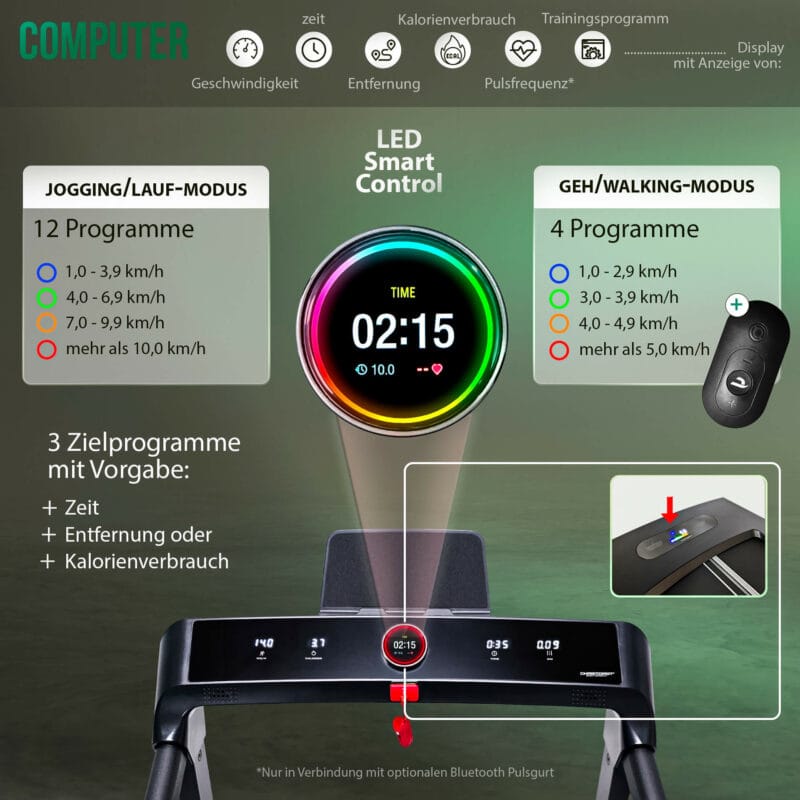 Christopeit sport 2 in 1 S futópad