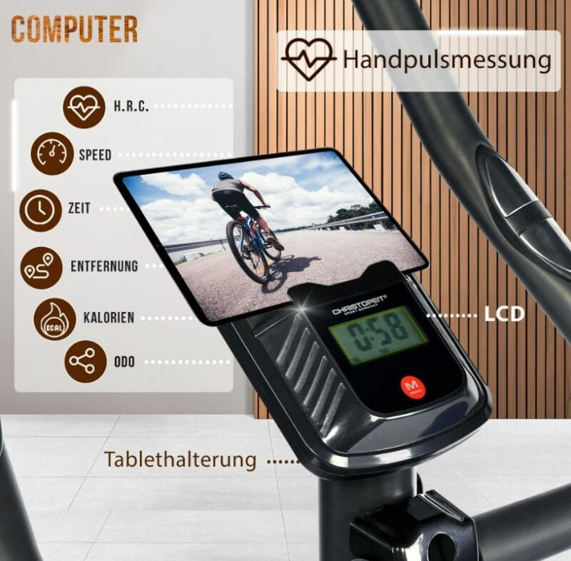 Christopeit sport HT 2.0 szobabicikli