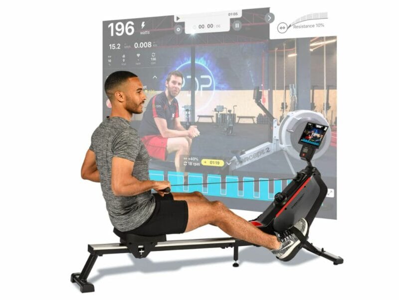 Christopeit sport RW 1000 mágnesfékes evezőpad