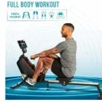 Christopeit sport RW 1000 mágnesfékes evezőpad