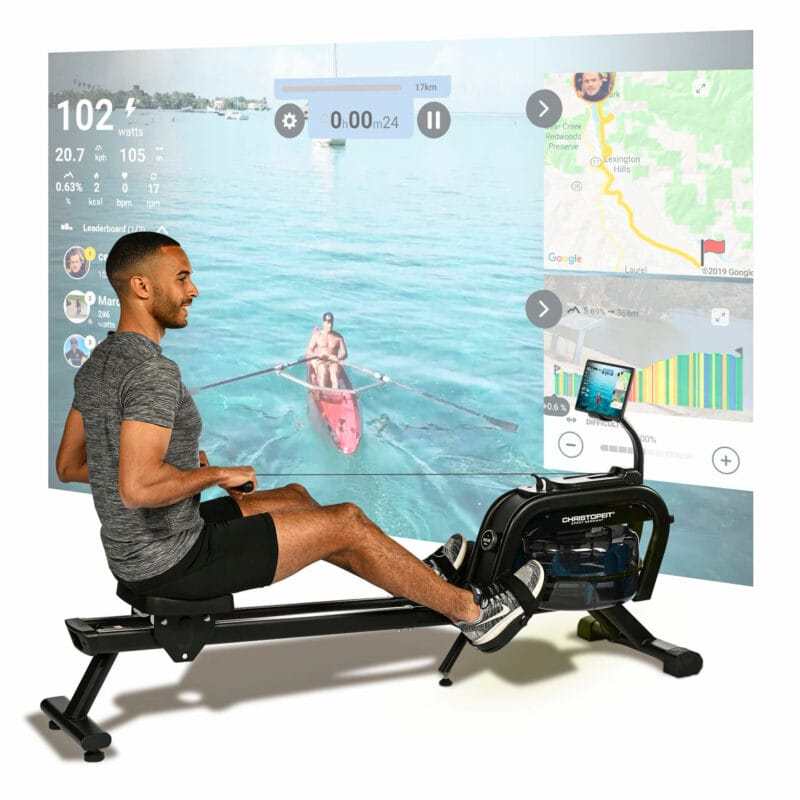 Christopeit sport WP 2000 Water rower evezőpad