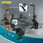 Christopeit sport WP 2000 Water rower evezőpad