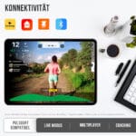 Christopeit sport Walking Pad 4.2 gyaloglópad fa mintázattal