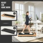 Christopeit sport Walking Pad 4.2 gyaloglópad fa mintázattal