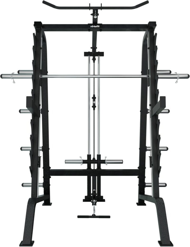VirtuFit SM100 Kombinált Smith erőkeret csigás lehúzó géppel