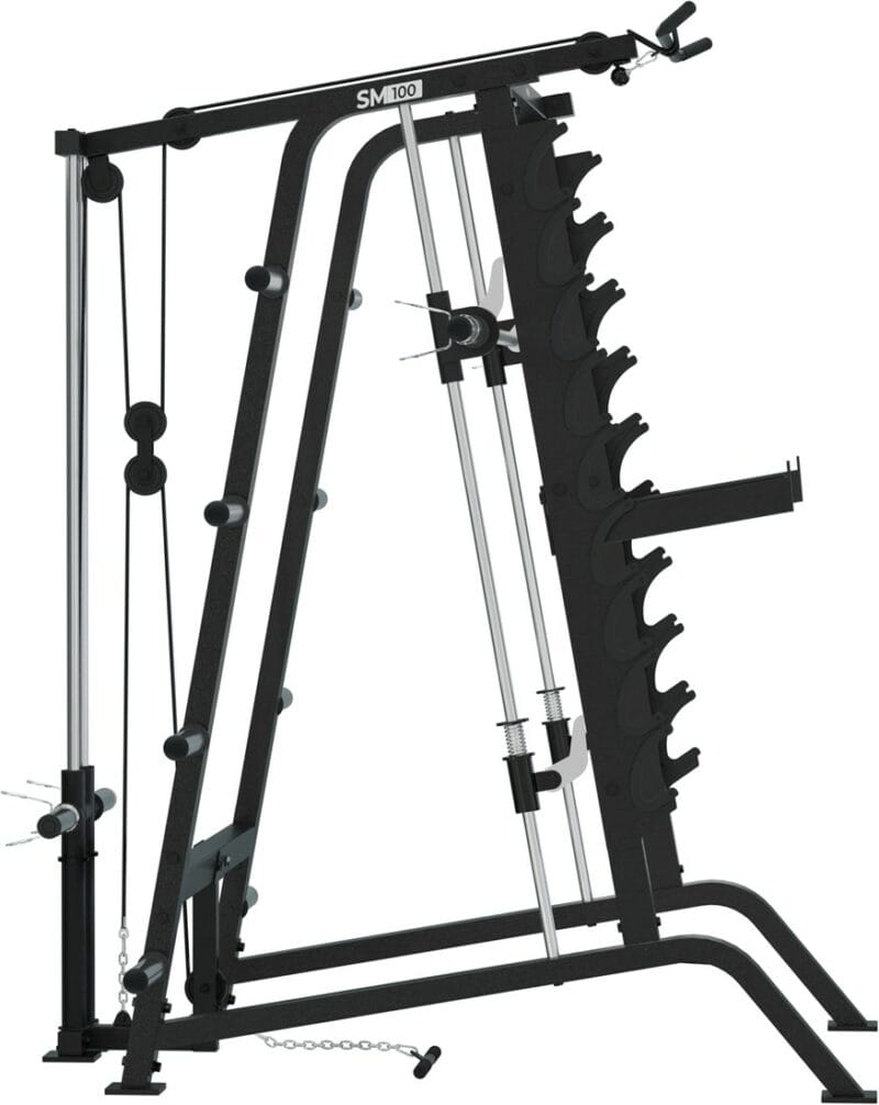 VirtuFit SM100 Kombinált Smith erőkeret csigás lehúzó géppel
