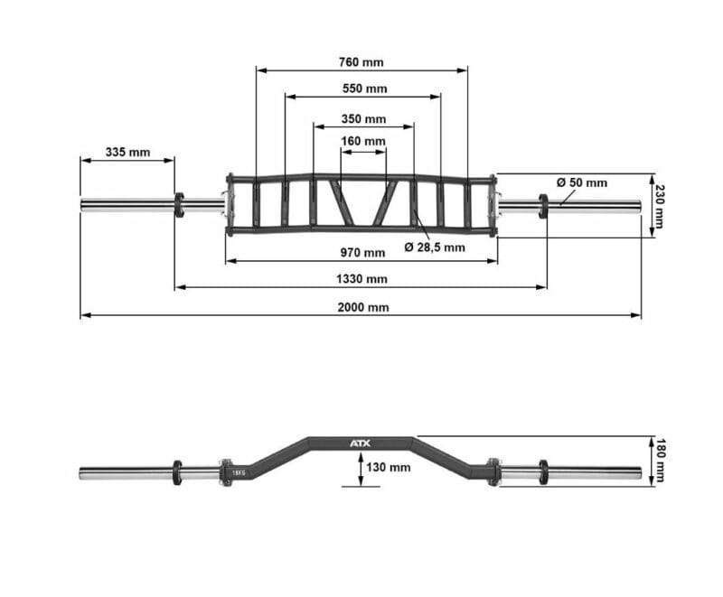 ATX Svájci rúd 50-200mm 4 különböző markolatszélesség