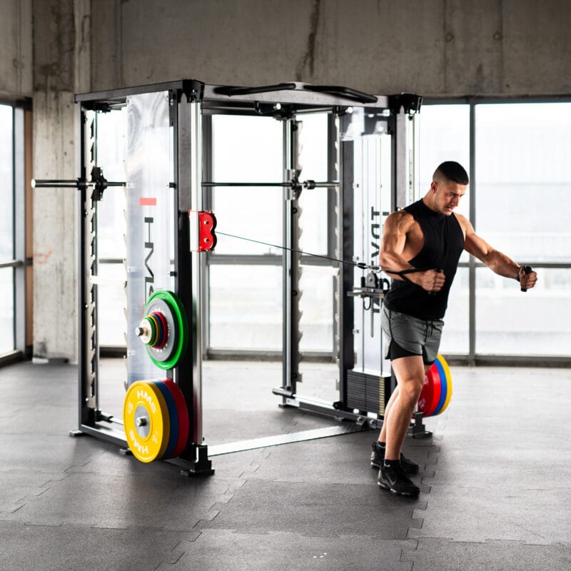 hms-tryton-3d-smith-erokeret-2x90kg-lapsullyal-02 HMS Tryton 3D smith erőkeret 2x90kg súllyal