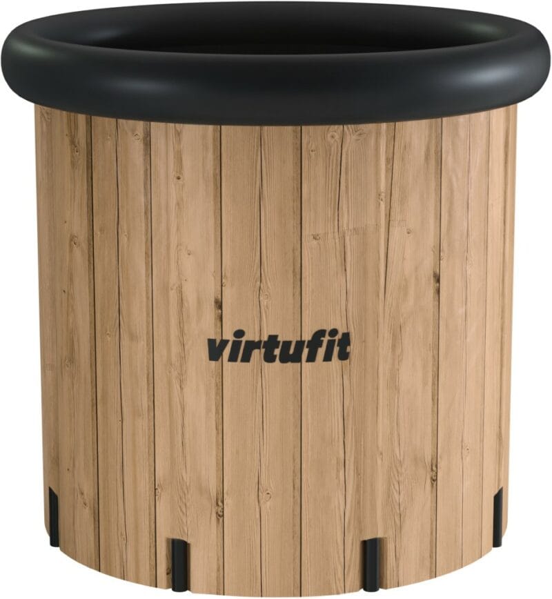 VirtuFit Ice Bath XXL 375 literes jégkád fa mintázattal