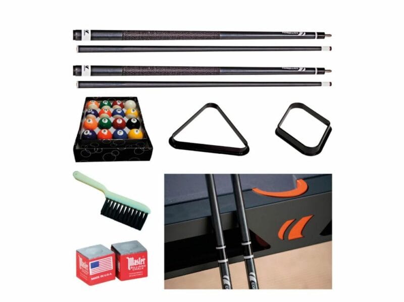 Cornilleau Hyphen kültéri biliárd asztal - fehér sötét szürke 7'