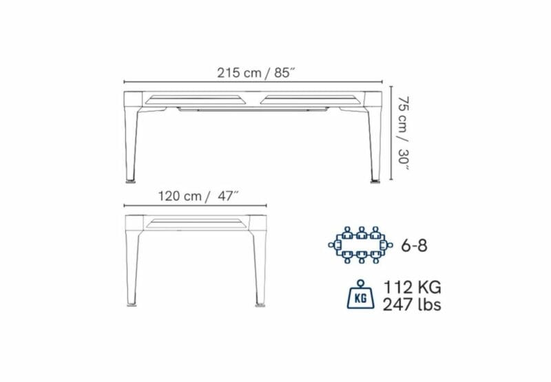 Cornilleau Hyphen kültéri biliárd asztal - fekete-szürke 7'